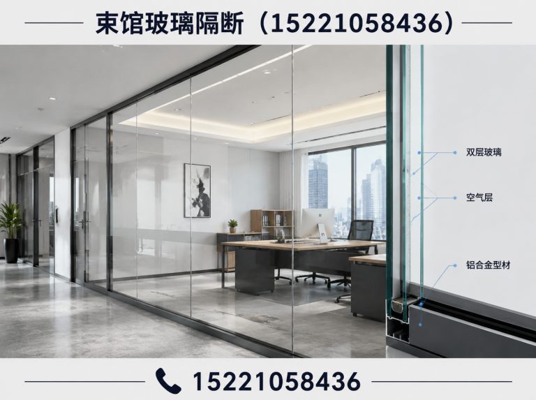 徐汇区办公玻璃隔断展示图